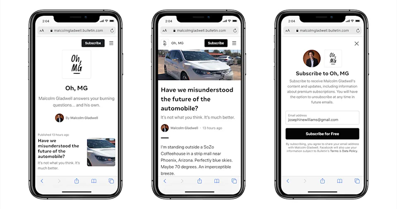Facebook 推出新聞通訊服務「Bulletin」,提供文字創作者全新營利平台 - 電腦王阿達 Facebook 推出新聞通訊服務「Bulletin」,提供文字創作者全新營利平台 - 電腦王阿達