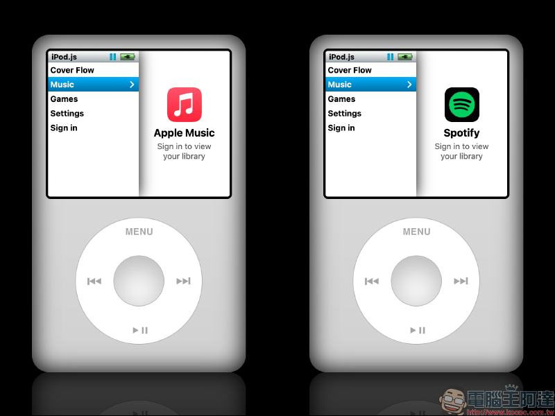 iPod Classic 模擬器:支持 Spotify 、Apple Music 播放,還能玩 Brick 經典小遊戲(操作教學) - 電腦王阿達 iPod Classic 模擬器:支持 Spotify 、Apple Music 播放,還能玩 Brick 經典小遊戲(操作教學) - 電腦王阿達