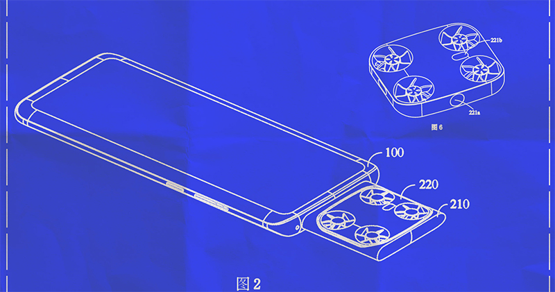近期最狂野設計！vivo 新相機專利竟是會飛的自拍鏡頭 - 電腦王阿達