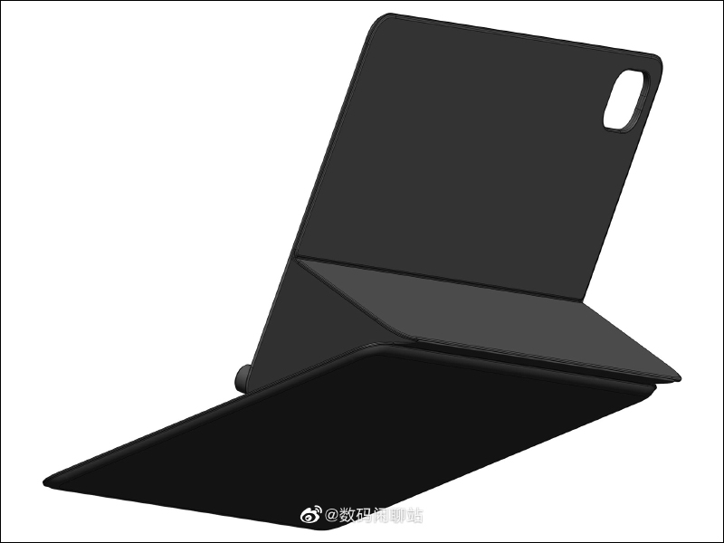 小米平板鍵盤保護套配件外觀專利曝光，將有鍵盤保護套和手寫筆收納槽 - 電腦王阿達