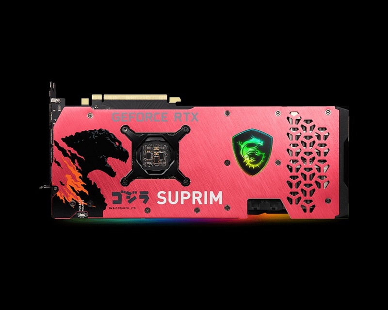 微星於日本推出哥吉拉聯名款「GeForce RTX 3070 SUPRIM SE 8G LHR x GODZILLA」顯卡 - 電腦王阿達 微星於日本推出哥吉拉聯名款「GeForce RTX 3070 SUPRIM SE 8G LHR x GODZILLA」顯卡 - 電腦王阿達