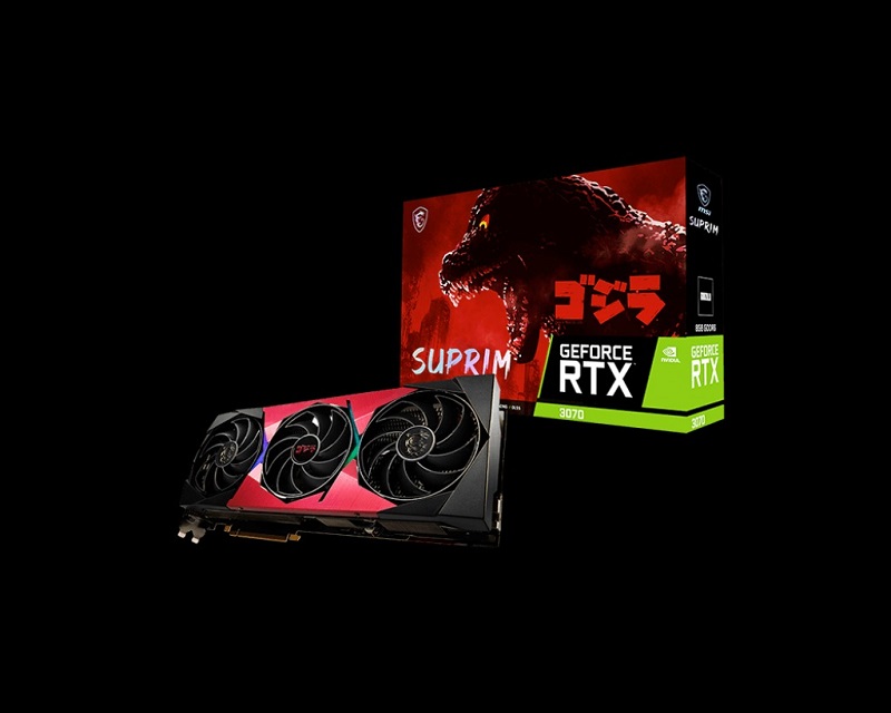 微星於日本推出哥吉拉聯名款「GeForce RTX 3070 SUPRIM SE 8G LHR x GODZILLA」顯卡 - 電腦王阿達 微星於日本推出哥吉拉聯名款「GeForce RTX 3070 SUPRIM SE 8G LHR x GODZILLA」顯卡 - 電腦王阿達