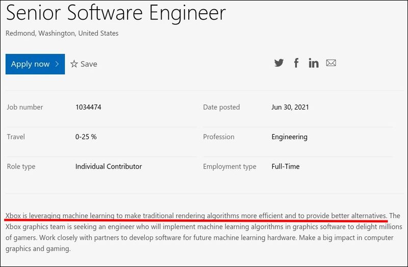 微軟招聘工程師,暗示正在開發與 NVIDIA DLSS 分庭抗禮的新功能 - 電腦王阿達 微軟招聘工程師,暗示正在開發與 NVIDIA DLSS 分庭抗禮的新功能 - 電腦王阿達