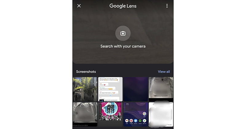 Google Lens 智慧鏡頭介面大改