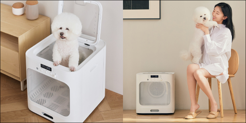 小米有品眾籌推出寵物智慧恆溫烘乾箱：內外雙循環模擬自然風，給毛小孩舒適安全的烘毛體驗 - 電腦王阿達