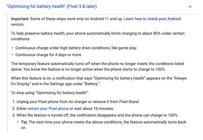 Pixel 3 後機型默默加入新的電池健康強制保護機制，何時觸發？會做哪些事？這篇告訴你 - 電腦王阿達