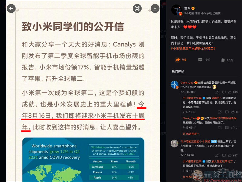 全新小米平板通過 FCC 認證,傳聞有望引進台灣市場!搭載高通 S860 處理器、2K+ 120Hz 螢幕 - 電腦王阿達 全新小米平板通過 FCC 認證,傳聞有望引進台灣市場!搭載高通 S860 處理器、2K+ 120Hz 螢幕 - 電腦王阿達