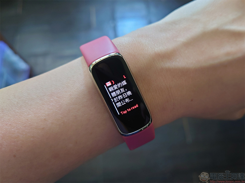 新玩具 Fitbit Luxe 簡單動手玩,輕盈舒適又能滿足日常需要 - 電腦王阿達 新玩具 Fitbit Luxe 簡單動手玩,輕盈舒適又能滿足日常需要 - 電腦王阿達