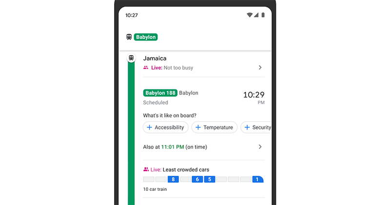 Google Maps 測試「各車廂」擁擠程度顯示,讓你習慣後疫情的新日常 - 電腦王阿達 Google Maps 測試「各車廂」擁擠程度顯示,讓你習慣後疫情的新日常 - 電腦王阿達