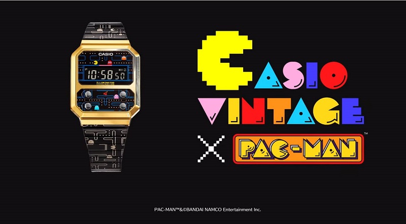 「CASIO VINTAEGE × PAC-MAN」主題電子錶 滿滿電玩《小精靈》元素 - 電腦王阿達