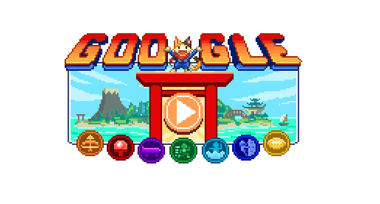 Google 網頁小遊戲《Doodle 冠軍島運動會》像素風體驗奧運氛圍 - 電腦王阿達