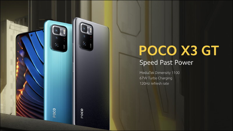 POCO X3 GT 海外發表:6.6吋120Hz螢幕、64MP三鏡頭主相機、5000mAh大電量與67W快充,誠意滿滿售價約 8,013 元起 - 電腦王阿達 POCO X3 GT 海外發表:6.6吋120Hz螢幕、64MP三鏡頭主相機、5000mAh大電量與67W快充,誠意滿滿售價約 8,013 元起 - 電腦王阿達