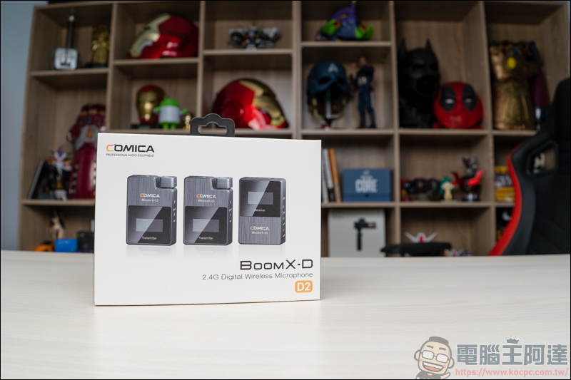 Kamera 錄影設備開箱|COMICA BoomX-D D2 迷你無線麥克風、COMICA TRAXSHOT 全功能變形麥克風、Kamera T3 提詞機、MAMEN LED-D01,提升影片質感的好幫手 - 電腦王阿達 Kamera 錄影設備開箱|COMICA BoomX-D D2 迷你無線麥克風、COMICA TRAXSHOT 全功能變形麥克風、Kamera T3 提詞機、MAMEN LED-D01,提升影片質感的好幫手 - 電腦王阿達