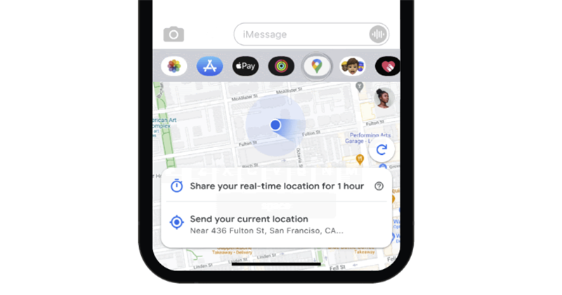 iOS 版 Google Maps 也有深色介面，iMessage 位置分享變得更實用了 - 電腦王阿達