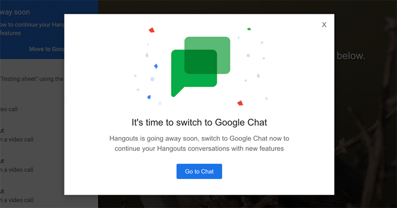 Google Hangouts 死期近了