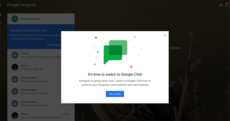 Hangouts 死期近了?Google 提供轉移按鈕「貼心(?)」幫你順便登出 - 電腦王阿達 Hangouts 死期近了?Google 提供轉移按鈕「貼心(?)」幫你順便登出 - 電腦王阿達