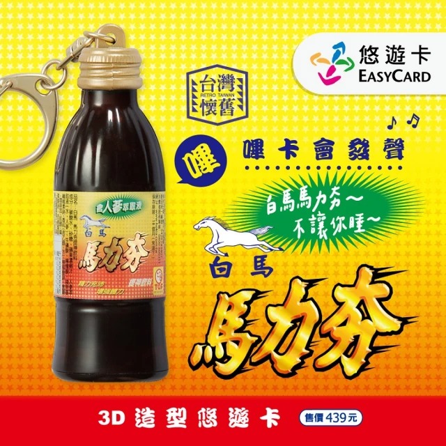 會講「不讓你睡」的白馬馬力夯3D造型悠遊卡 18日momo購物網開放預購 - 電腦王阿達 會講「不讓你睡」的白馬馬力夯3D造型悠遊卡 18日momo購物網開放預購 - 電腦王阿達
