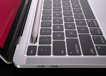謠傳 MacBook Pro 將取消 Touch Bar 改為收納 Apple Pencil 底座