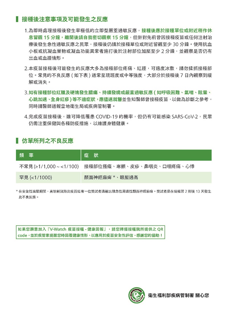 高端疫苗將開放35歲至20歲民眾施打 符合資格者可上平台預約 - 電腦王阿達 高端疫苗將開放35歲至20歲民眾施打 符合資格者可上平台預約 - 電腦王阿達