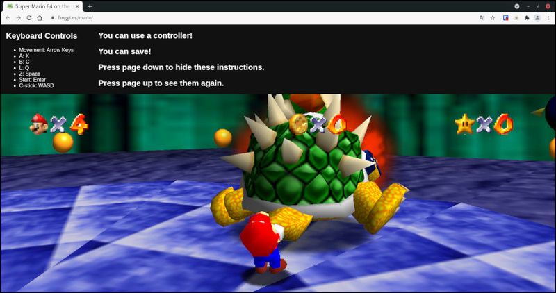 能控制也能存檔，神人將《超級瑪利歐64》移植成網頁版讓大家免費玩 - 電腦王阿達