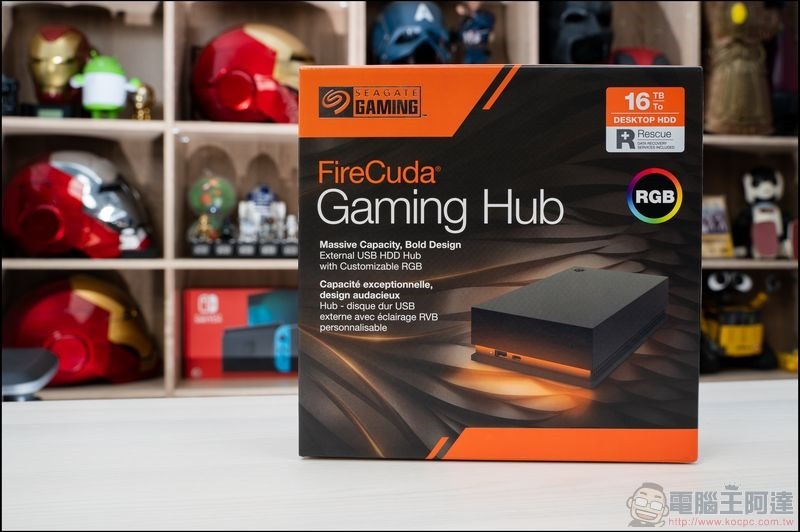 Seagate FireCuda Gaming Hub 開箱實測 - 01 Seagate FireCuda Gaming Hub 開箱實測 - 01