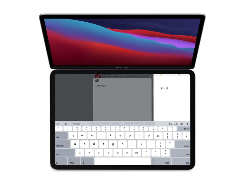 Apple 最新專利曝光！正在開發具有虛擬鍵盤和無線充電功能的雙顯示 MacBook - 電腦王阿達