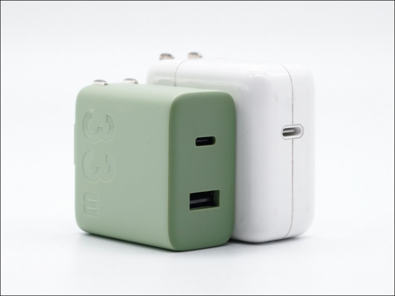 「為 iPhone 13 而生」，紫米推出 33W 1A1C 快速充電器，採用清新的抹茶綠配色外觀 - 電腦王阿達