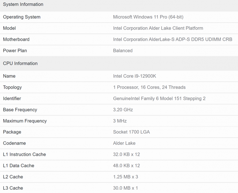 Intel-Core-i9-12900K-Geekbench-Specs-1-768x624 Intel-Core-i9-12900K-Geekbench-Specs-1-768x624