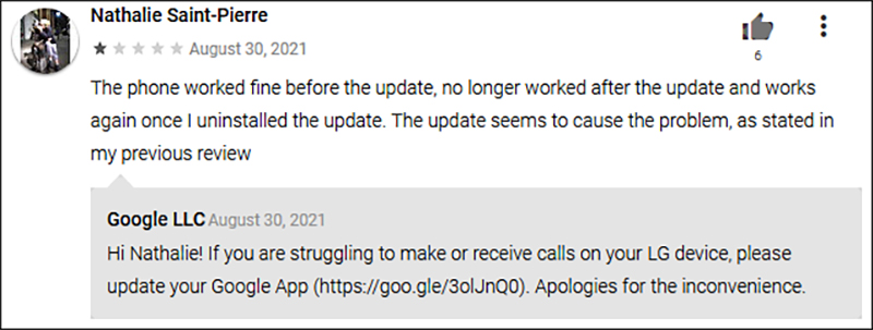 Android 上的 Google 應用程式更新後 Bug 使部分用戶無法撥接電話 - 電腦王阿達