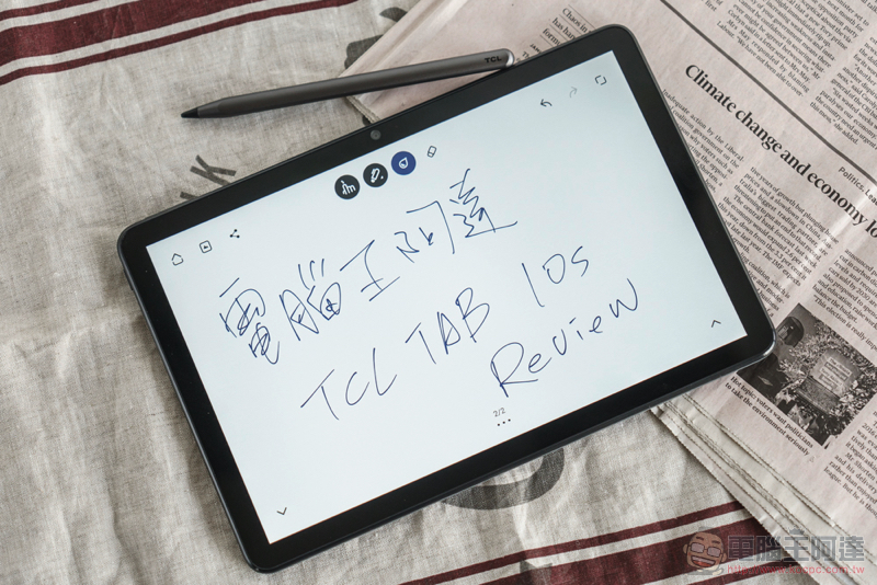 T-Pen 手寫筆導入！TCL TAB 10s 最強 CP 值遠距學習／追劇平板利器使用體驗（評測 評價 動手玩） - 電腦王阿達