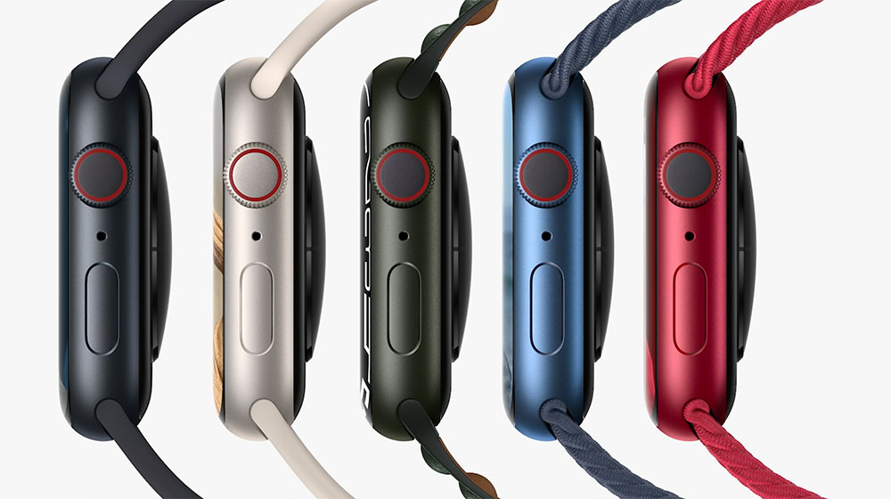 Apple Watch Series 7 帶來更大螢幕顯示範圍與 5 款全新色彩選擇 - 電腦王阿達