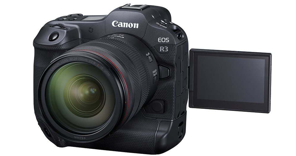 Canon EOS R3 全幅無反輕旗艦正式開賣，比 Sony A1 便宜還內建垂直把 - 電腦王阿達