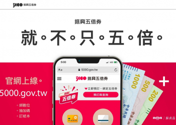 「振興五倍劵」官網上線 可先預覽綁定優惠等資訊