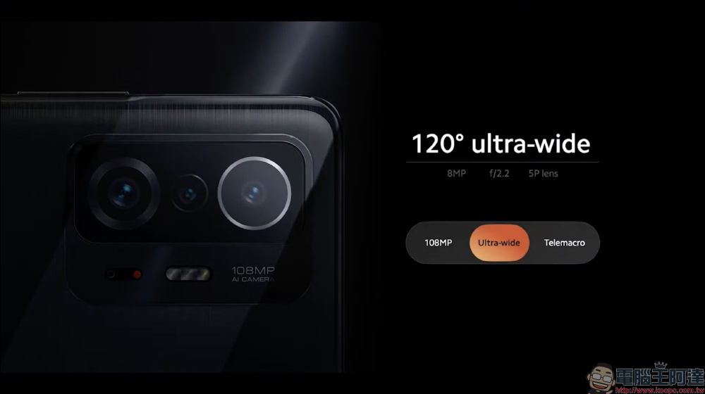 小米 11T、11T Pro 全球市場發表:120Hz OLED 螢幕、120W 快充、1 億像素三鏡頭主相機(同場加映:小米 11 Lite 5G NE 新色亮相) - 電腦王阿達 小米 11T、11T Pro 全球市場發表:120Hz OLED 螢幕、120W 快充、1 億像素三鏡頭主相機(同場加映:小米 11 Lite 5G NE 新色亮相) - 電腦王阿達
