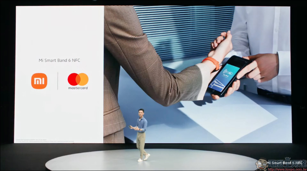 小米手環 6 NFC 全球市場發表：全球第一智慧手環品牌，將與 Mastercard 合作推出感應式支付功能 - 電腦王阿達