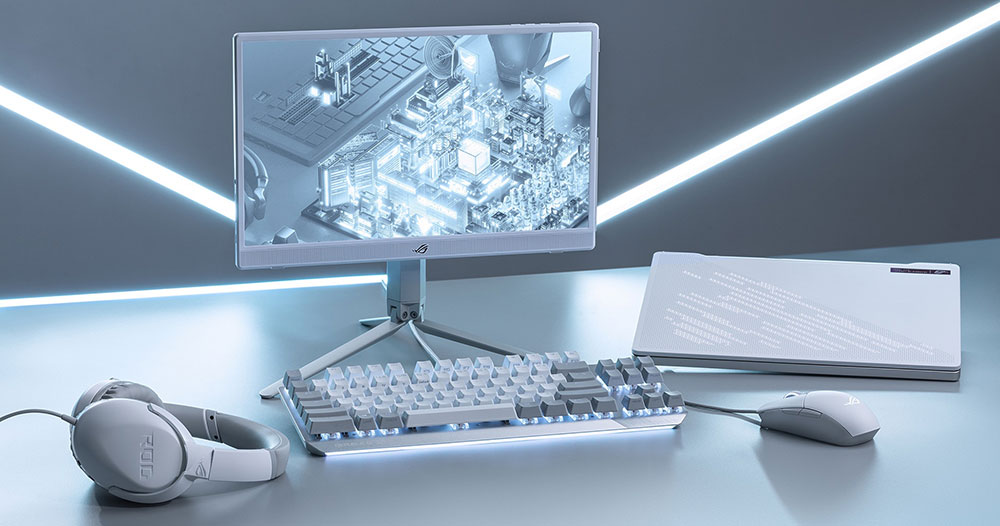 ROG 推出月光系列電競周邊,白色控的高性能首選 - 電腦王阿達 ROG 推出月光系列電競周邊,白色控的高性能首選 - 電腦王阿達