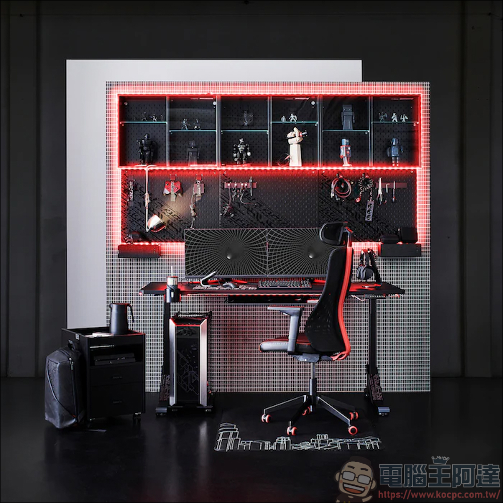 ASUS ROG x IKEA 下個月將在美國賣家具,2021 年 10 月起,即將在全球銷售 - 電腦王阿達 ASUS ROG x IKEA 下個月將在美國賣家具,2021 年 10 月起,即將在全球銷售 - 電腦王阿達