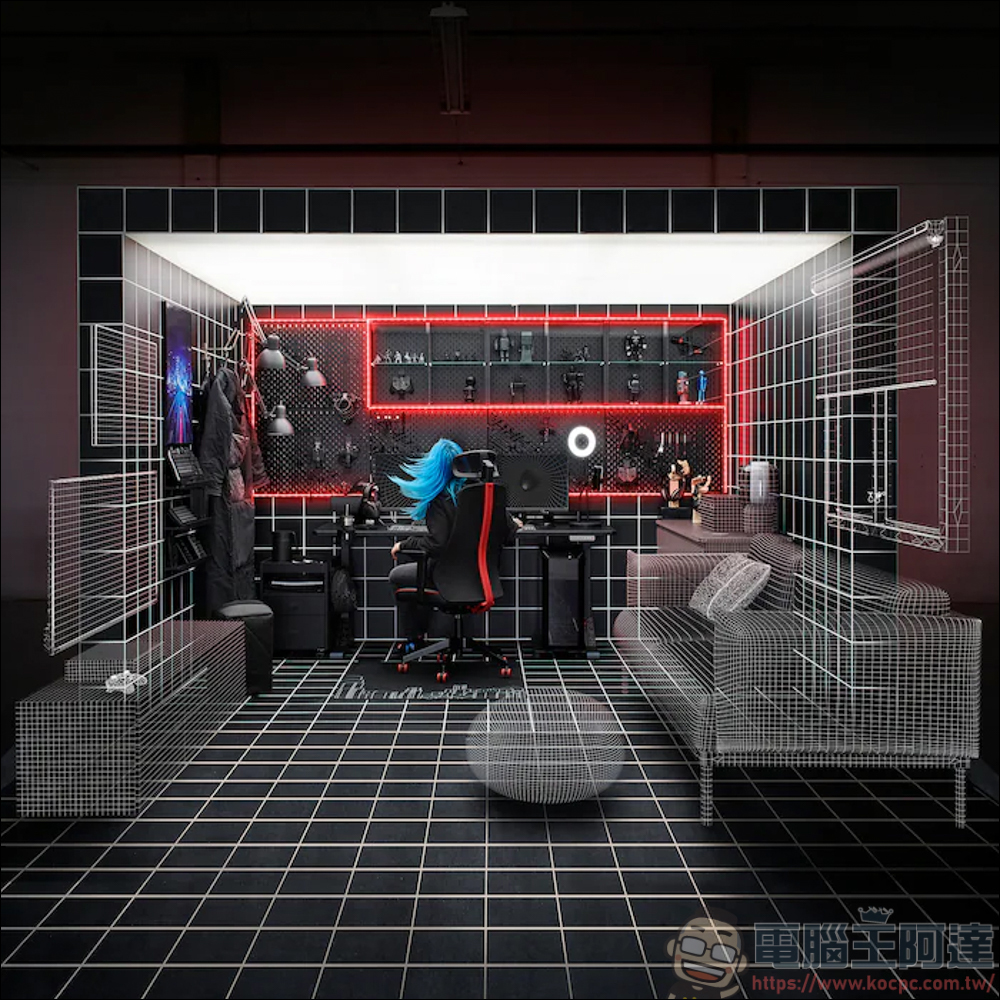 ASUS ROG x IKEA 下個月將在美國賣家具,2021 年 10 月起,即將在全球銷售 - 電腦王阿達 ASUS ROG x IKEA 下個月將在美國賣家具,2021 年 10 月起,即將在全球銷售 - 電腦王阿達