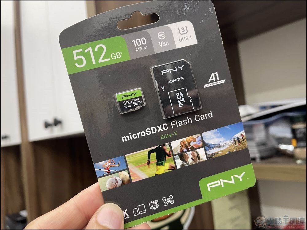 PNY MicroSDHC Elite-X U3 V30 記憶卡 512GB (3)