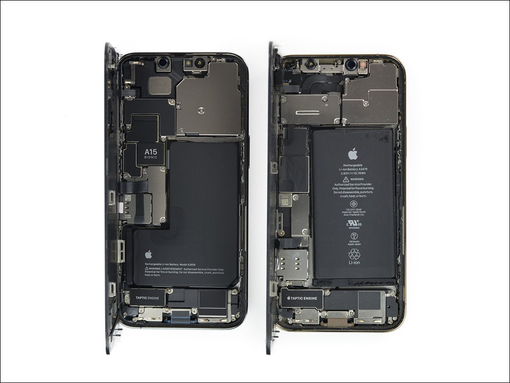 iPhone 13 Pro iFixit 快速拆解,揭示內部大容量電池和更強大的相機陣列 - 電腦王阿達 iPhone 13 Pro iFixit 快速拆解,揭示內部大容量電池和更強大的相機陣列 - 電腦王阿達