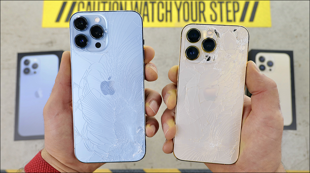 iPhone 13 Pro Max 和 iPhone 13 Pro 跌落測試，史上最沉 iPhone 究竟耐摔嗎？ - 電腦王阿達