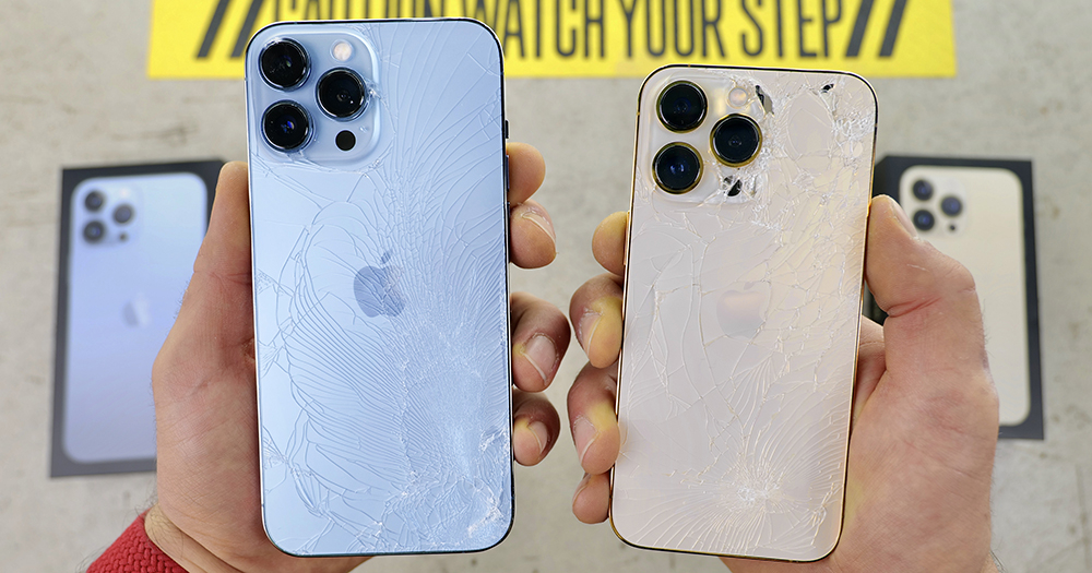 iPhone 13 Pro Max 和 iPhone 13 Pro 跌落測試，史上最沉 iPhone 究竟耐摔嗎？