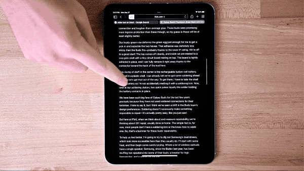 iFixit 嘗試拆解 iPad mini 6「果凍顯示」的可能原因 - 電腦王阿達