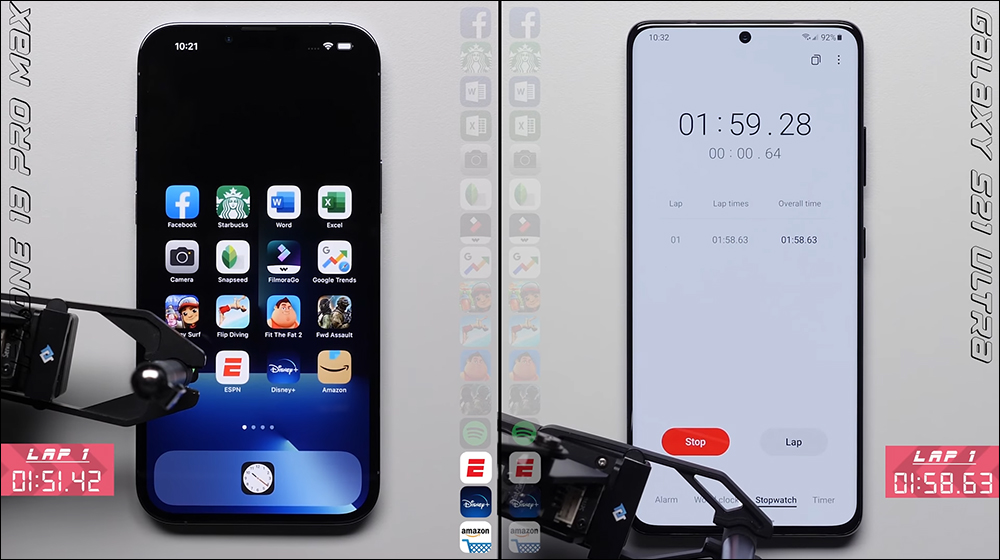 iPhone 13 Pro Max 對決三星 Galaxy S21 Ultra 應用程式啟動速度實戰 - 電腦王阿達 iPhone 13 Pro Max 對決三星 Galaxy S21 Ultra 應用程式啟動速度實戰 - 電腦王阿達
