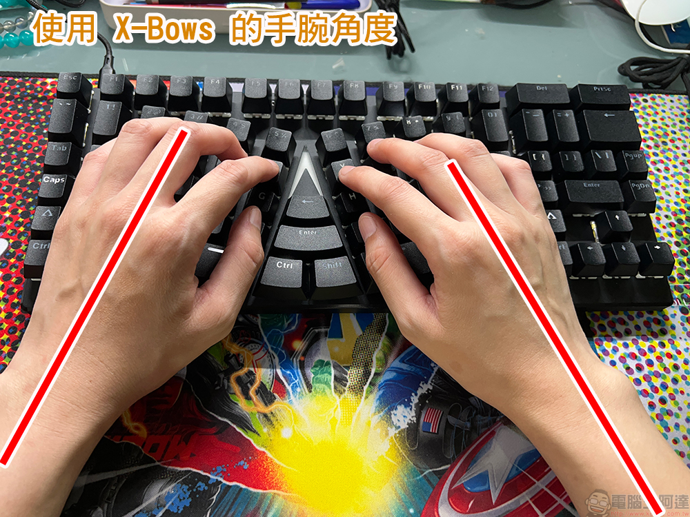 X-Bows 人體工學機械鍵盤(Nature 版)動手玩,用最自然的姿態解放你的小指頭與手腕 - 電腦王阿達 X-Bows 人體工學機械鍵盤(Nature 版)動手玩,用最自然的姿態解放你的小指頭與手腕 - 電腦王阿達