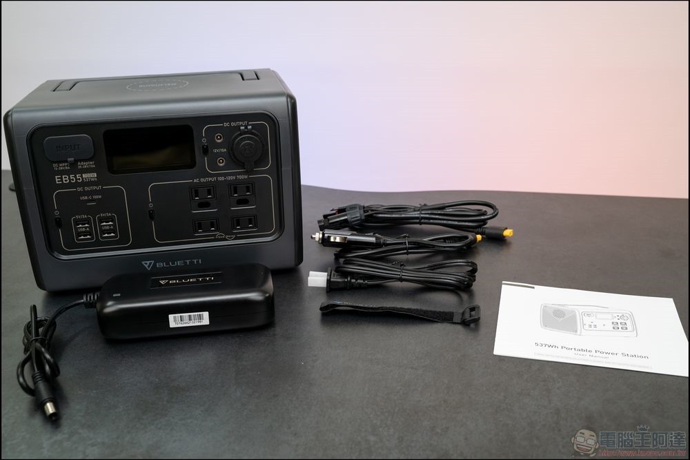 BLUETTI EB55 野獸級戶外行動電源站 開箱 - 02 BLUETTI EB55 野獸級戶外行動電源站 開箱 - 02