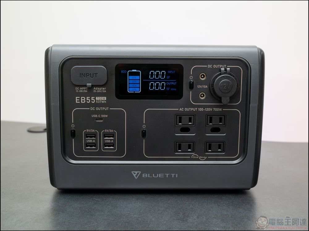 BLUETTI EB55 野獸級戶外行動電源站 開箱 - 15 BLUETTI EB55 野獸級戶外行動電源站 開箱 - 15