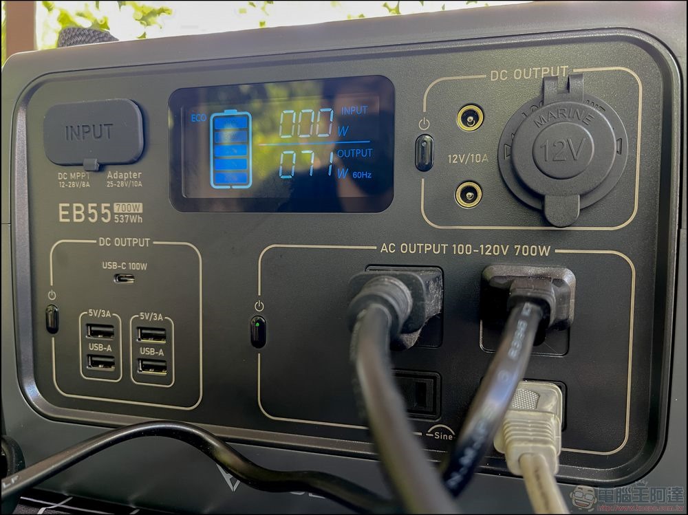BLUETTI EB55 野獸級戶外行動電源站 開箱 - 18 BLUETTI EB55 野獸級戶外行動電源站 開箱 - 18