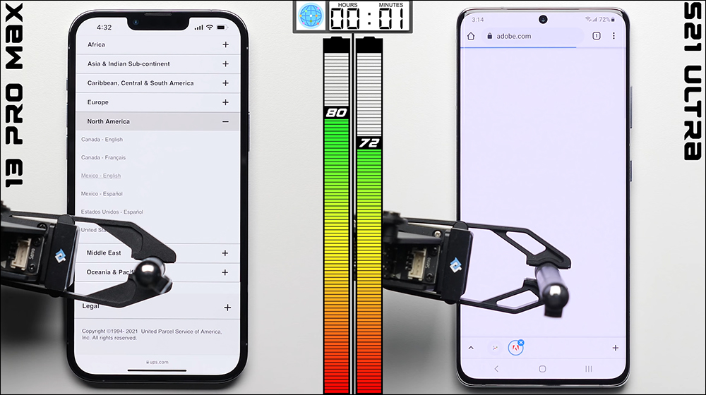 iPhone 13 Pro Max 對決 Galaxy S21 Ultra 電池續航,究竟誰是最持久的手機? - 電腦王阿達 iPhone 13 Pro Max 對決 Galaxy S21 Ultra 電池續航,究竟誰是最持久的手機? - 電腦王阿達