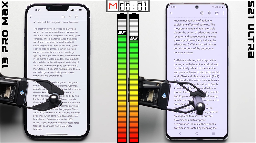 iPhone 13 Pro Max 對決 Galaxy S21 Ultra 電池續航,究竟誰是最持久的手機? - 電腦王阿達 iPhone 13 Pro Max 對決 Galaxy S21 Ultra 電池續航,究竟誰是最持久的手機? - 電腦王阿達